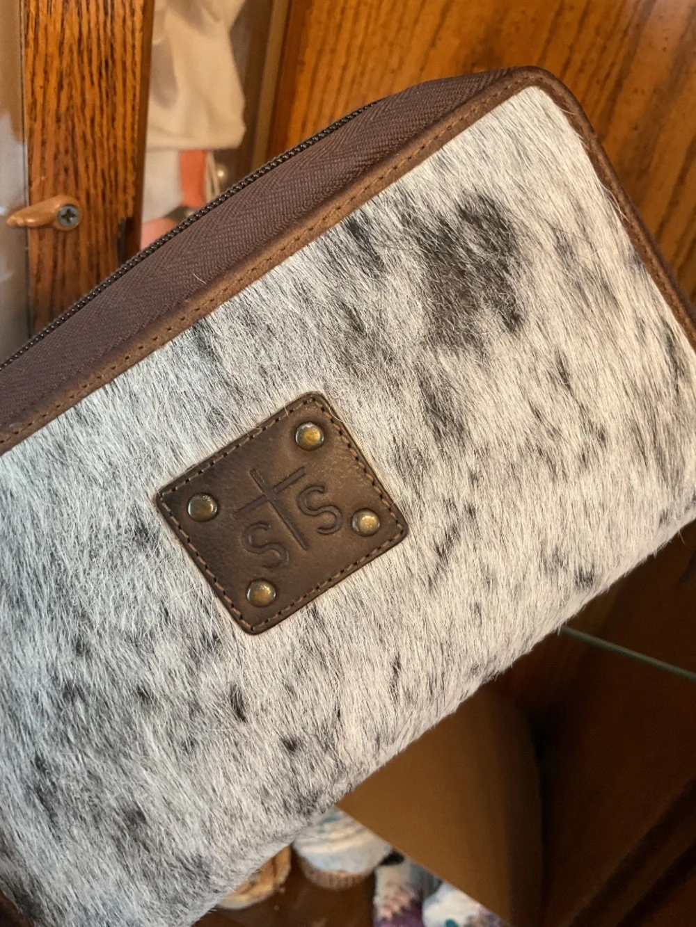 STS cow hide XL wallet